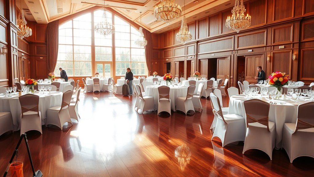 event cleanliness management tips