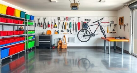 garage cleaning and organizing
