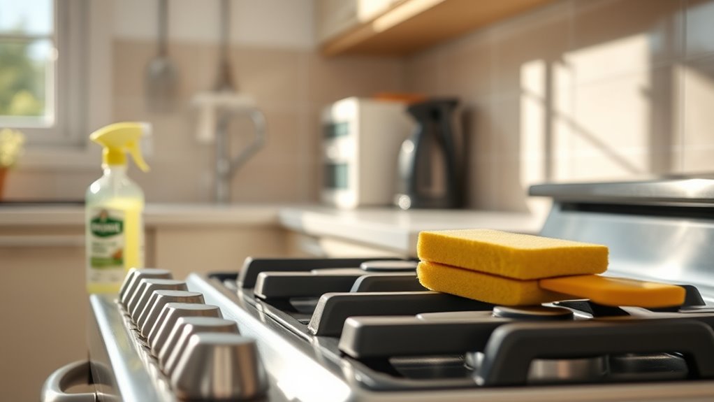grease accumulation in kitchens