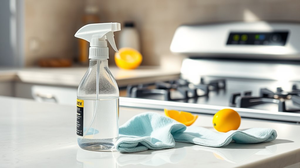 greasy surface cleaning techniques