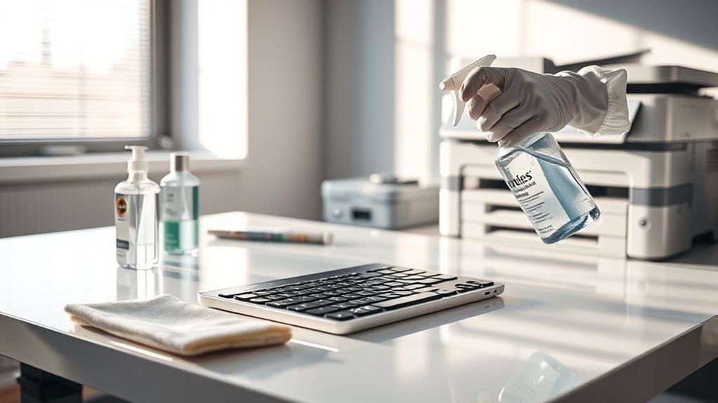 high touch surface cleaning methods