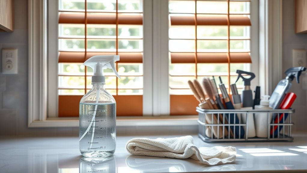 homemade blinds cleaning recipes
