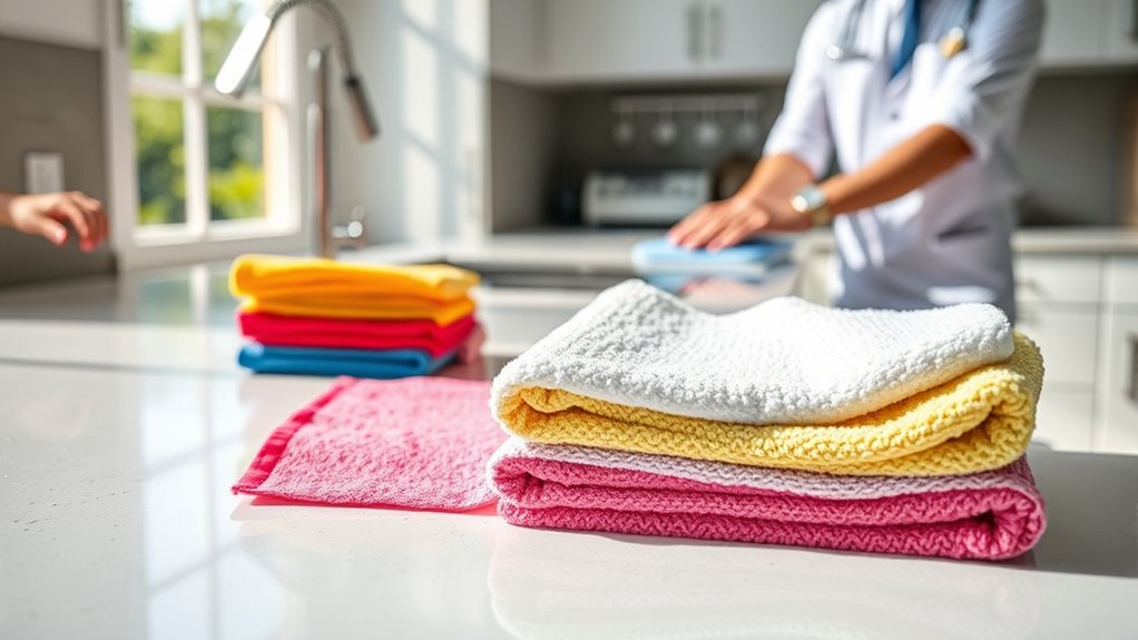 maximize cleaning with microfiber