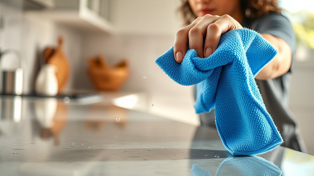 microfiber enhances cleaning efficiency