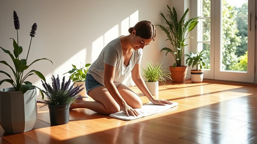 mindful cleaning for control