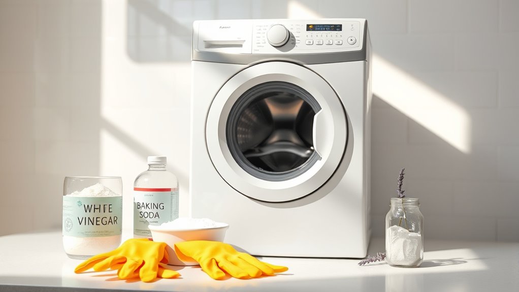 natural washing machine cleaning