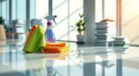 office cleaning task schedule