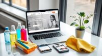 online cleaning services marketing