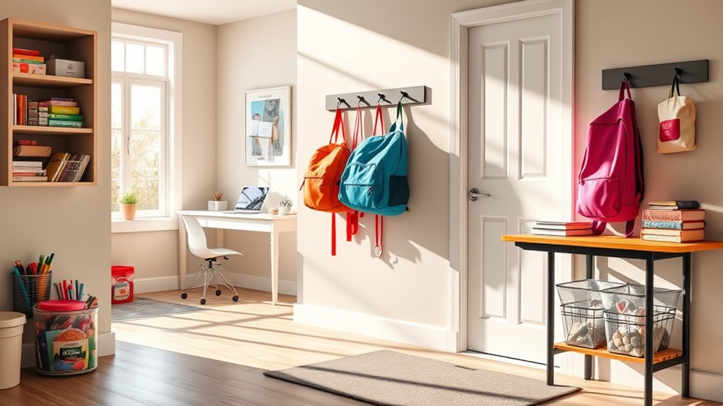 organizing essential living spaces