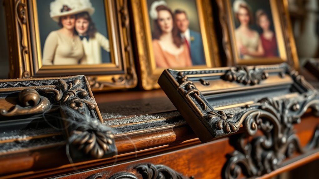 picture frame upper edges