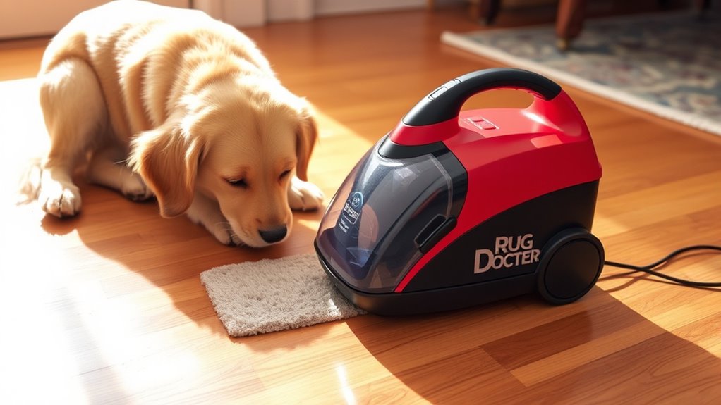 portable pet stain remover