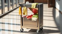 professional cleaning cart selection