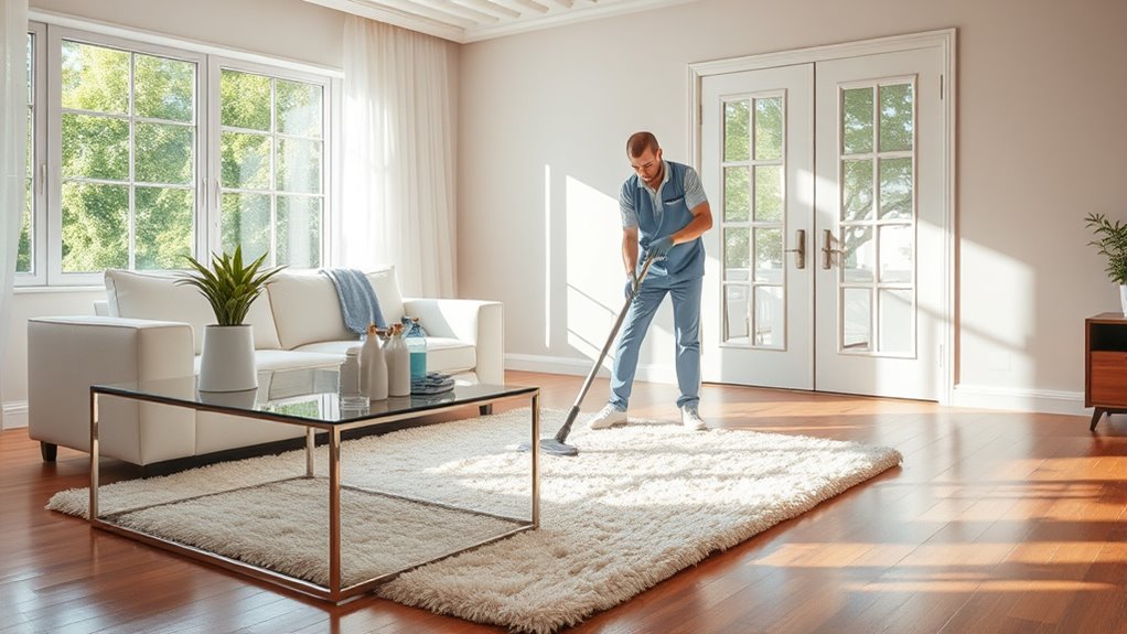 professional cleaning process overview