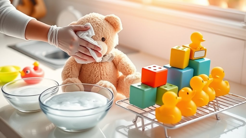 regular toy cleaning schedule