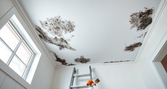 remove mold from ceilings