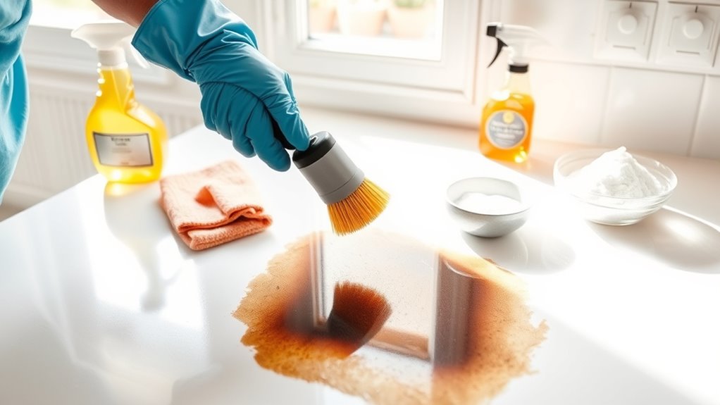 removing tough surface blemishes