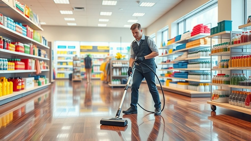 retail cleaning requirements assessment