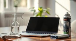 safely clean electronic devices