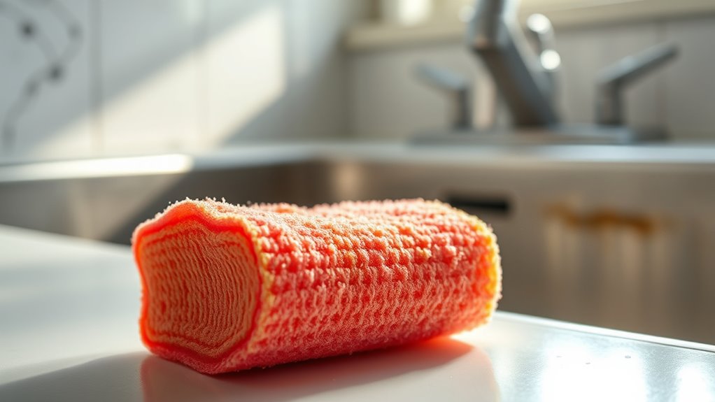 sanitize your kitchen sponge