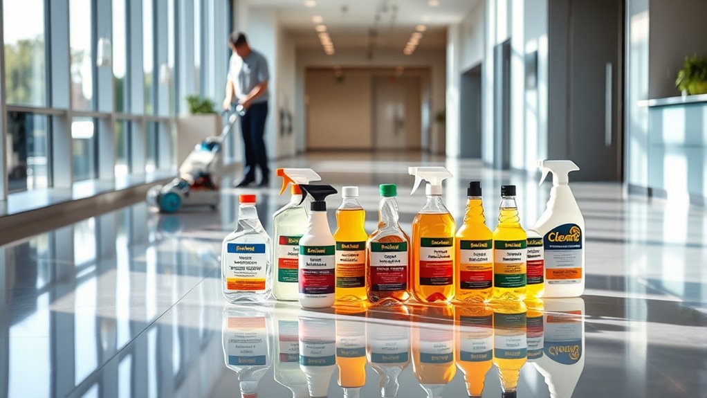 selecting appropriate floor cleaner