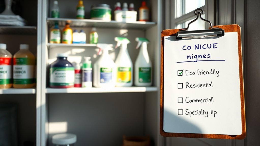 selecting cleaning business niche