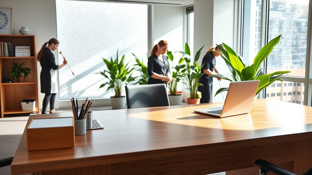 selecting office cleaning service