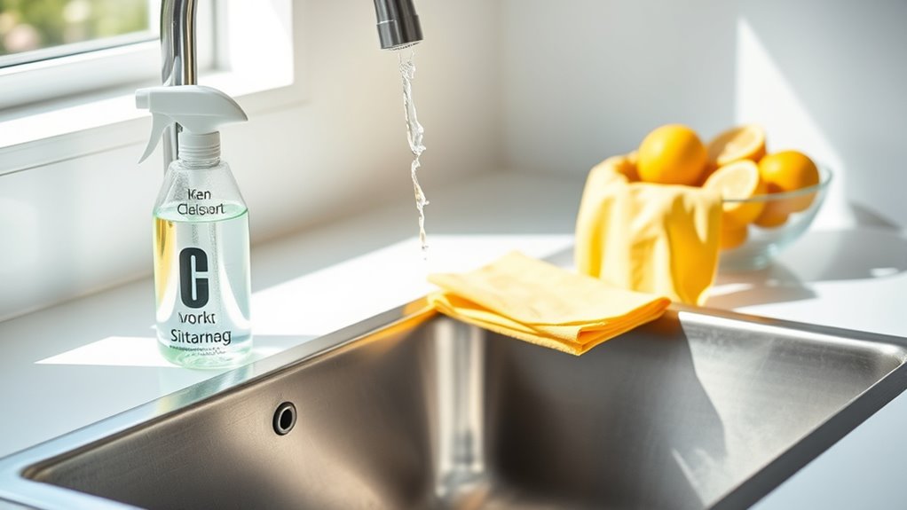 sink cleaning made easy