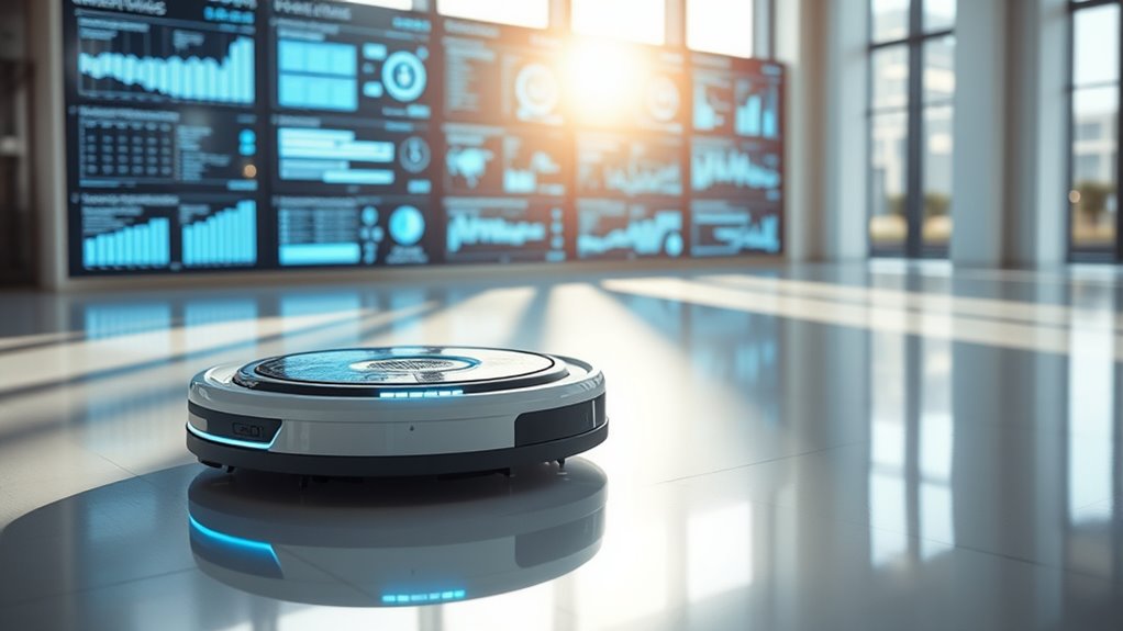 smart sensors enhance cleaning efficiency