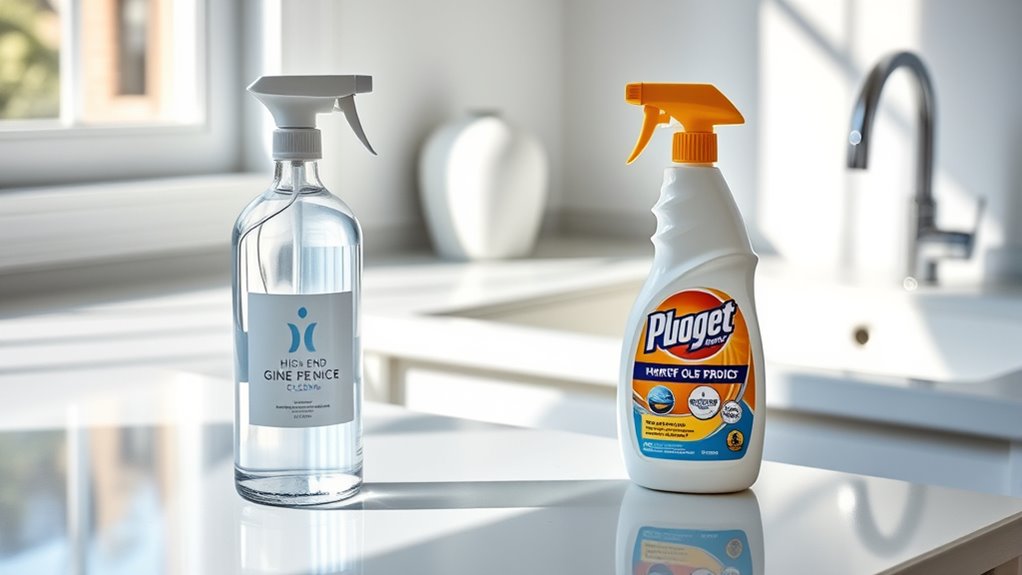 splurge on cleaning products