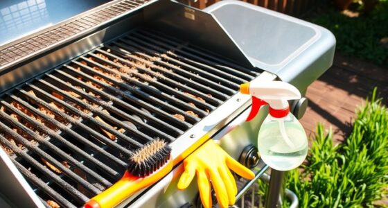 spring bbq grill cleaning