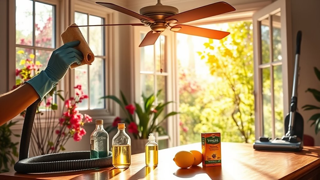 spring cleaning alleviates allergies