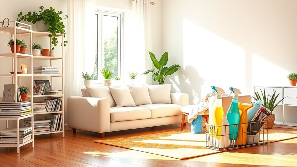 spring cleaning techniques and advice