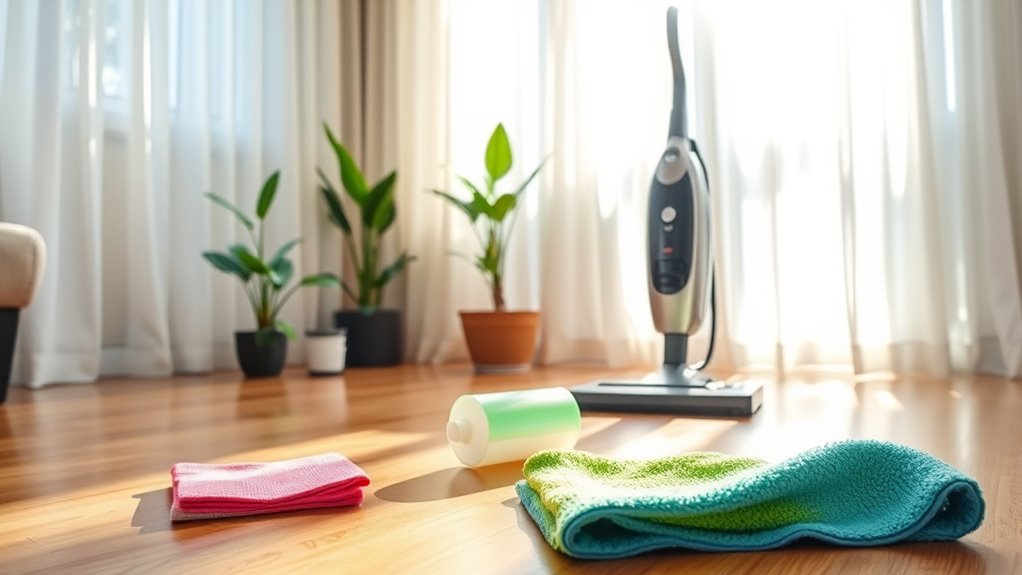 spring cleaning tips renters