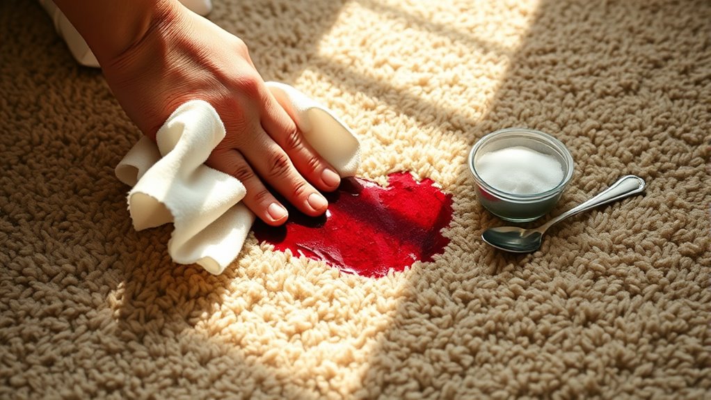 targeted carpet stain solutions