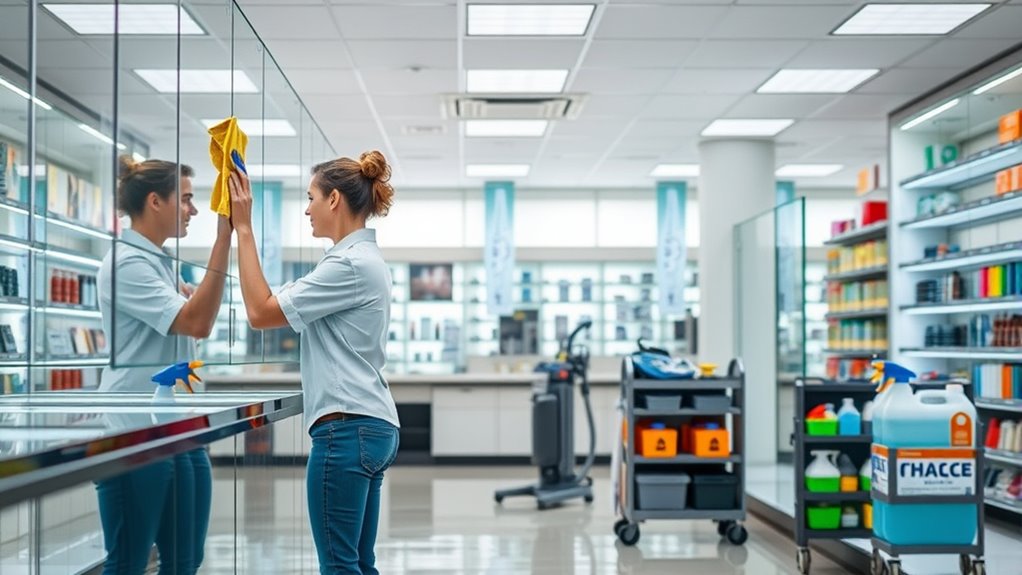 targeted cleaning approaches employed