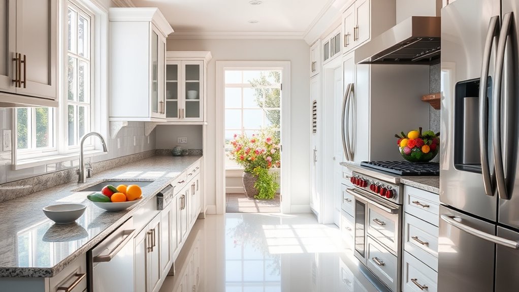 thorough kitchen sanitation process