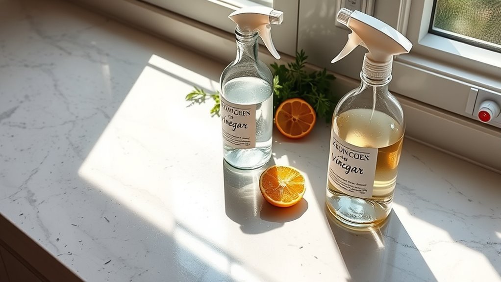 vinegar as effective cleaner