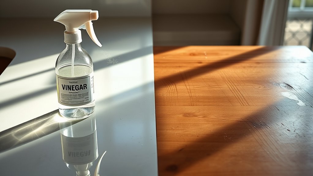 vinegar surface safety evaluation