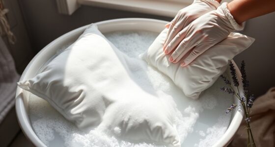 wash pillows for fluffiness