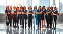 women leading cleaning industry