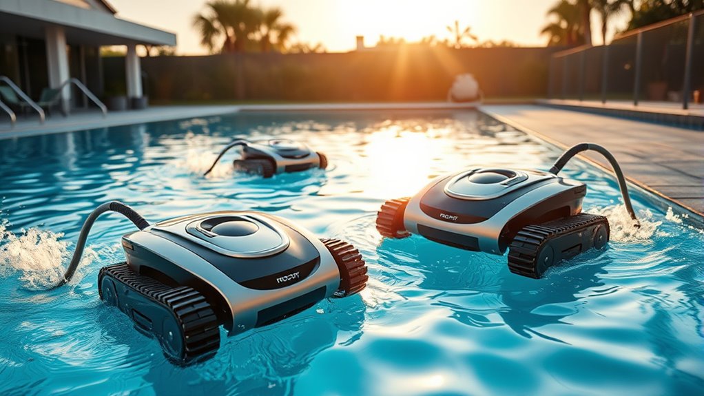 advancing automated pool maintenance