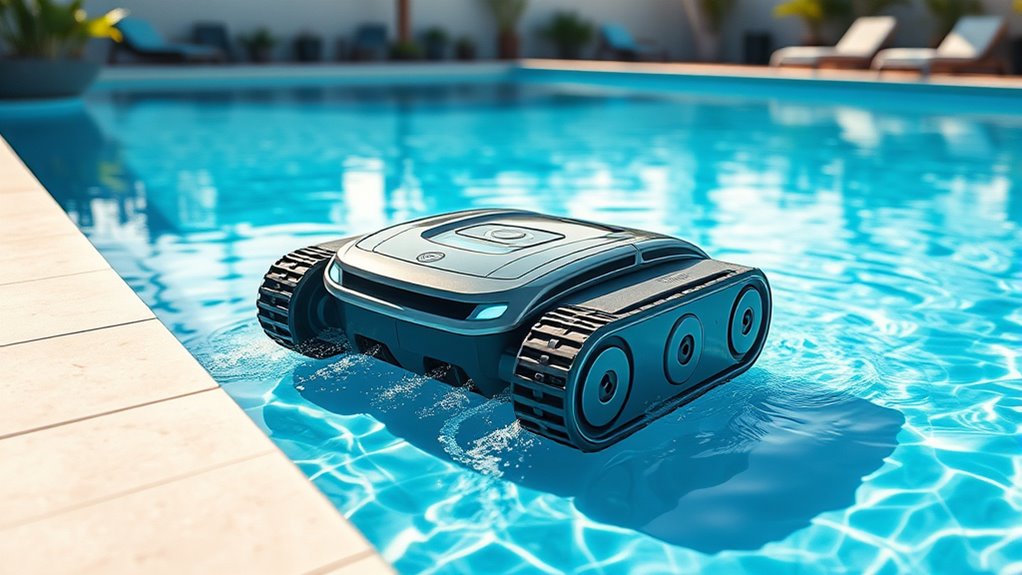 ai powered adaptive pool cleaning
