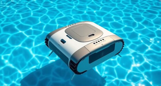 ai powered robotic pool cleaners