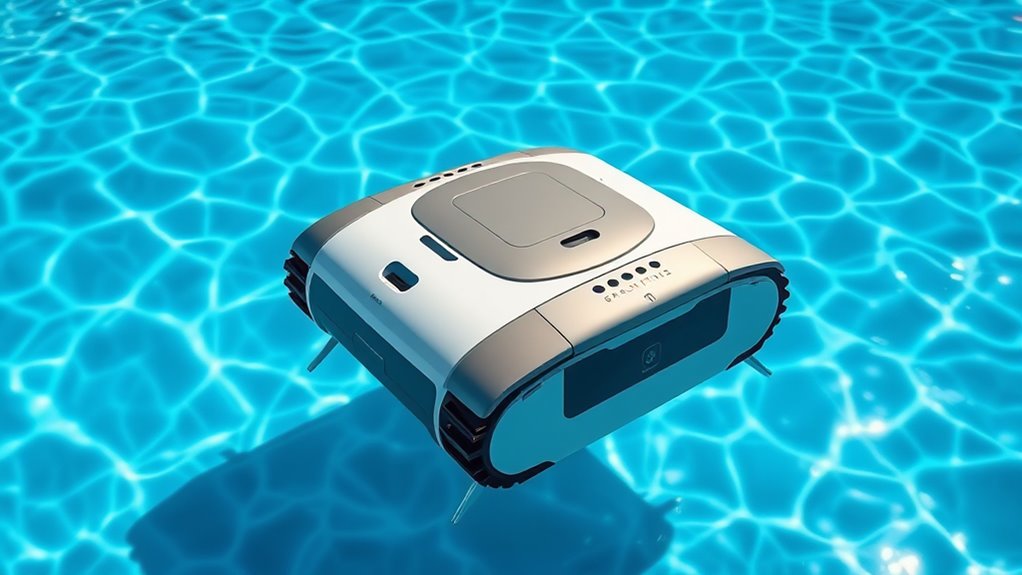 ai powered robotic pool cleaners