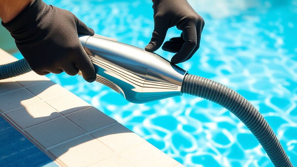 attach submerge power on