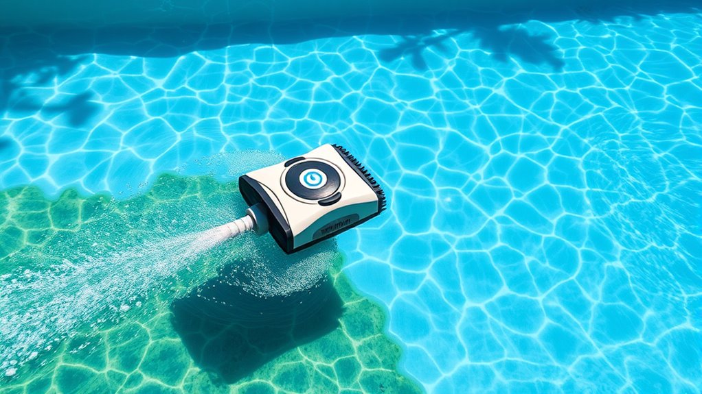 automatic pool cleaning process