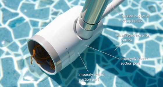 avoiding suction pool cleaner errors
