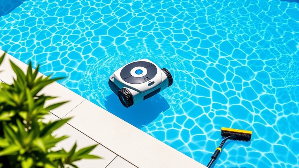 balanced pool cleaning routine