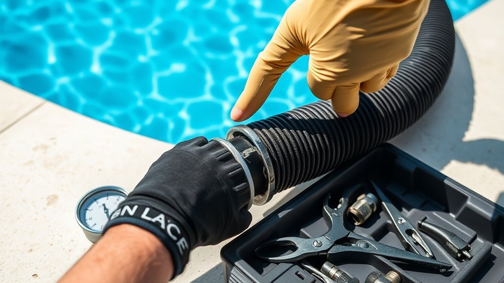 check pool equipment and balance