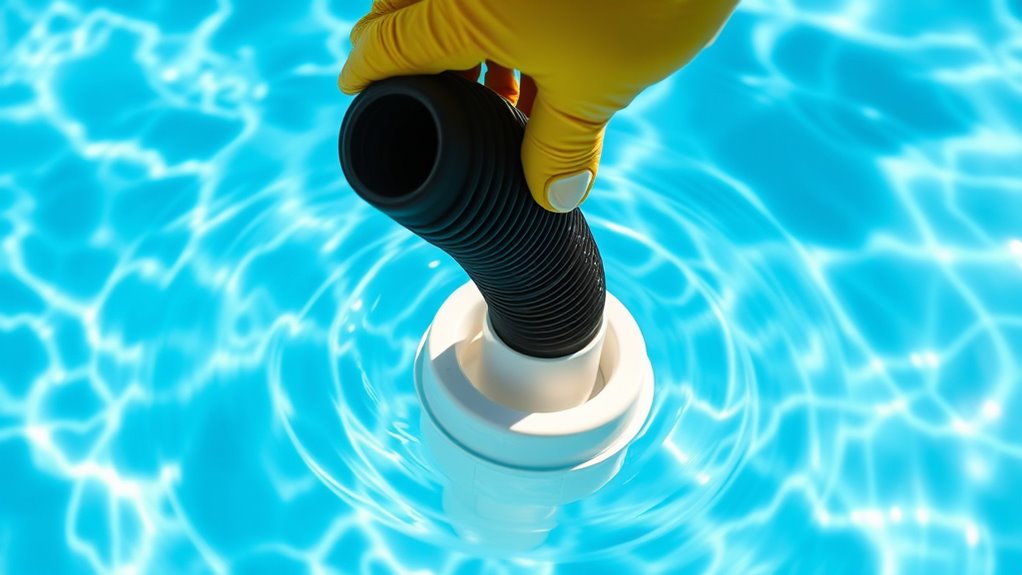 connect hose securely tightly